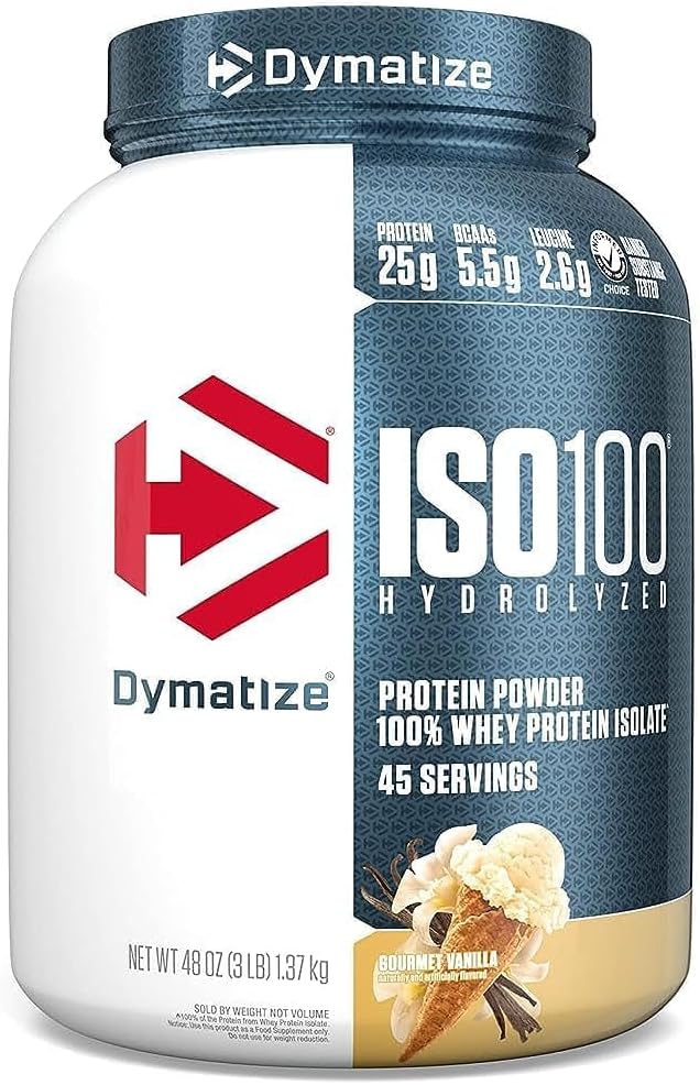 1719149900 Dymatize ISO 100 Whey Protein Powder with 25g of Hydrolyzed