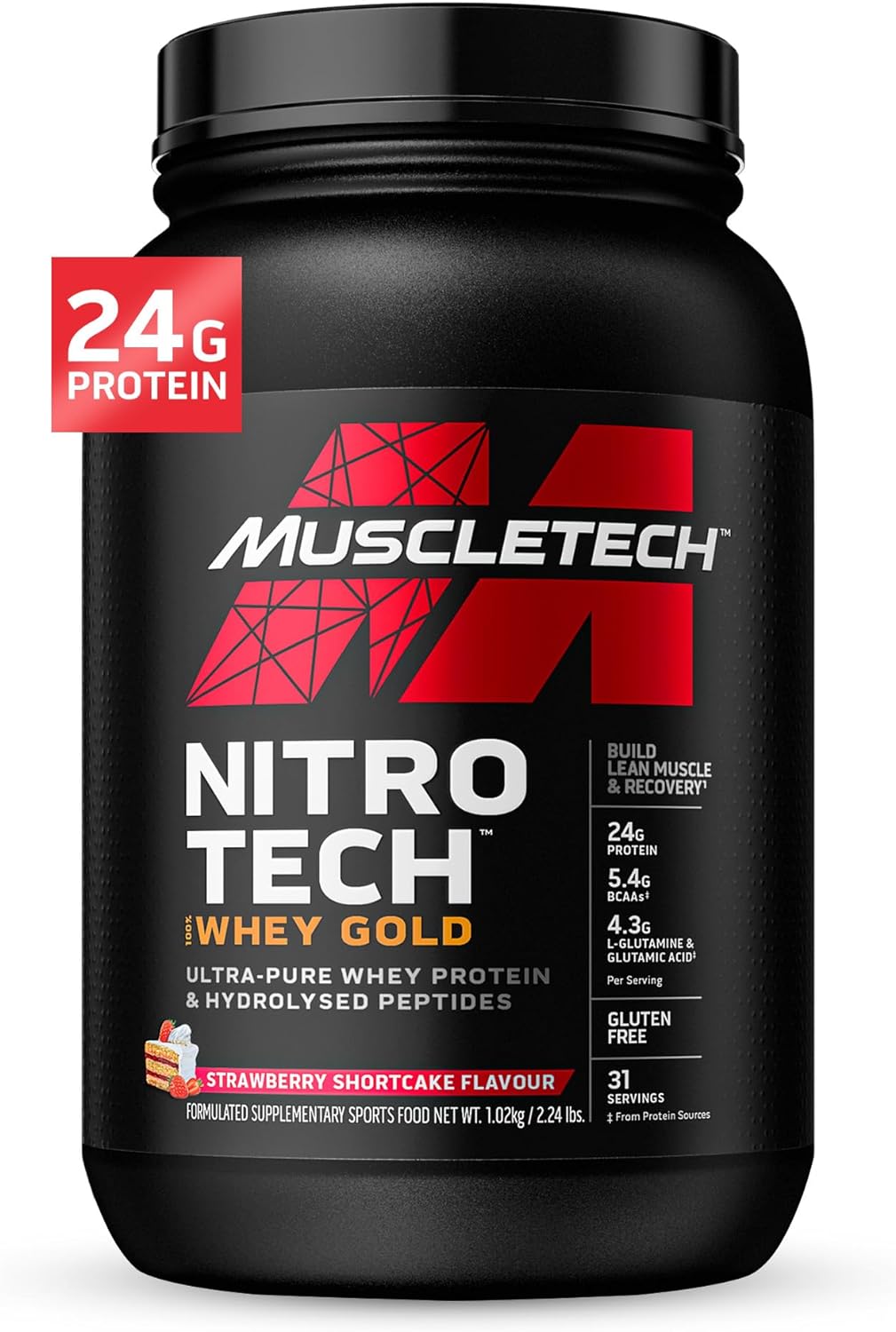 1719228275 Whey Protein Powder MuscleTech Nitro Tech Whey Gold Protein Powder