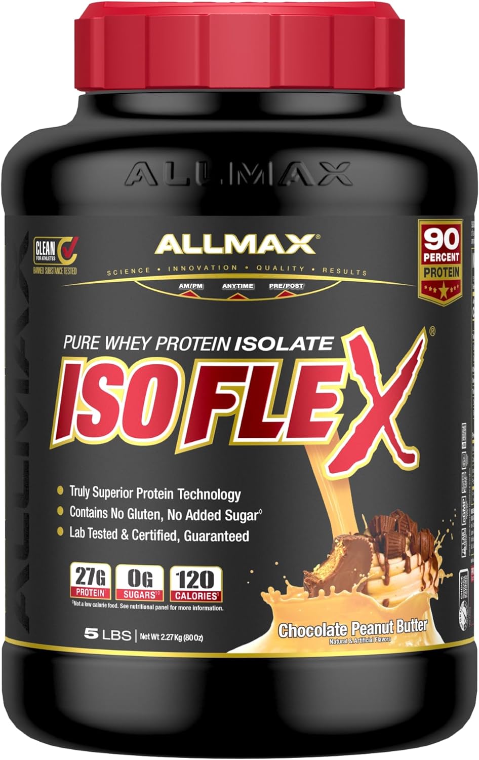 ALLMAX Nutrition ISOFLEX Whey Protein Powder Whey Protein Isolate