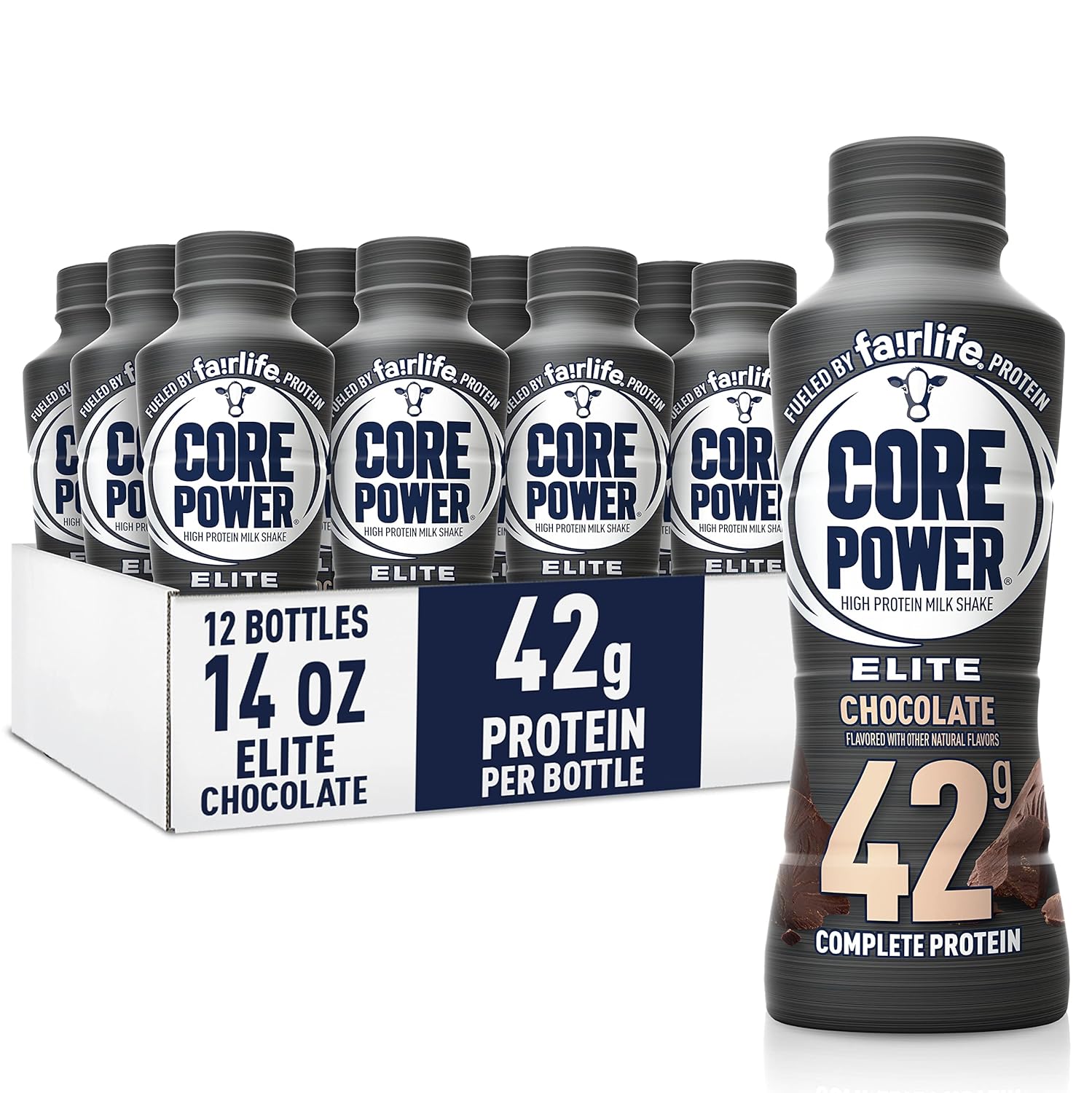 Core Power Fairlife Elite 42g High Protein Milk Shakes For