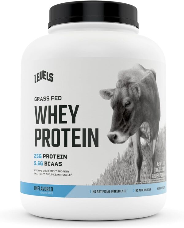 Levels Grass Fed Whey Protein No Artificials 25G of Protein