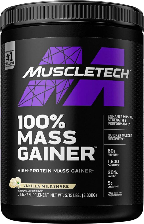 Mass Gainer MuscleTech 100 Mass Gainer Protein Powder Protein Powder