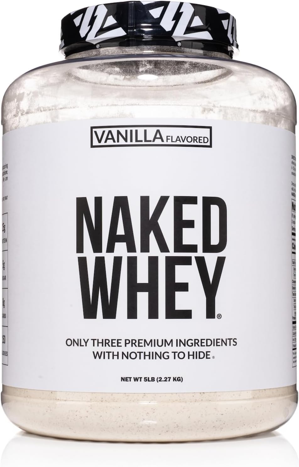 Naked Vanilla Whey Protein Powder All Natural Grass Fed