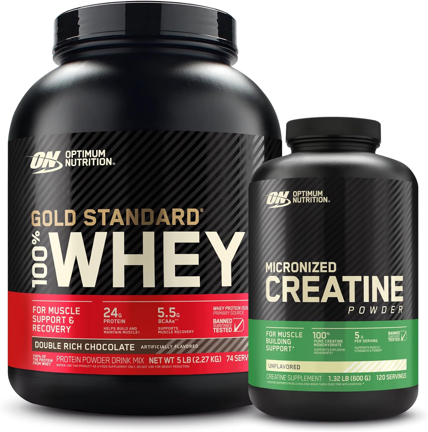 Optimum Nutrition 100 Gold Standard Whey Protein Powder Double Rich