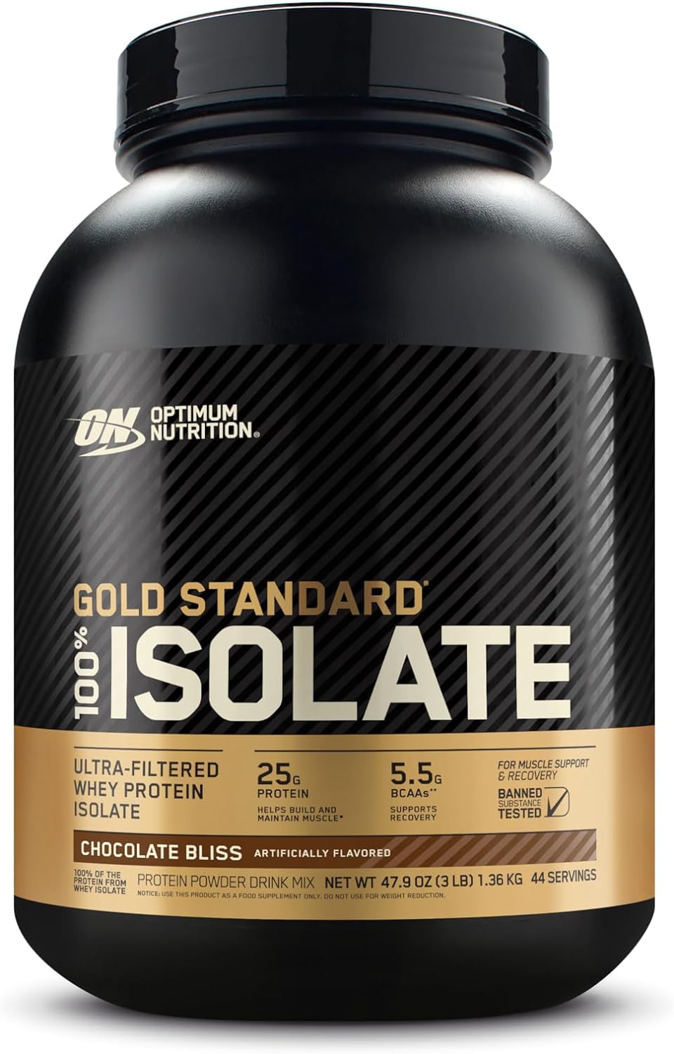 Optimum Nutrition Gold Standard 100 Isolate Chocolate Bliss 3 Pounds